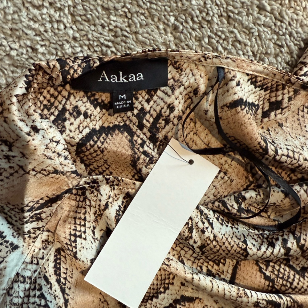 Snake Pattern Dress - Picture 3 of 3